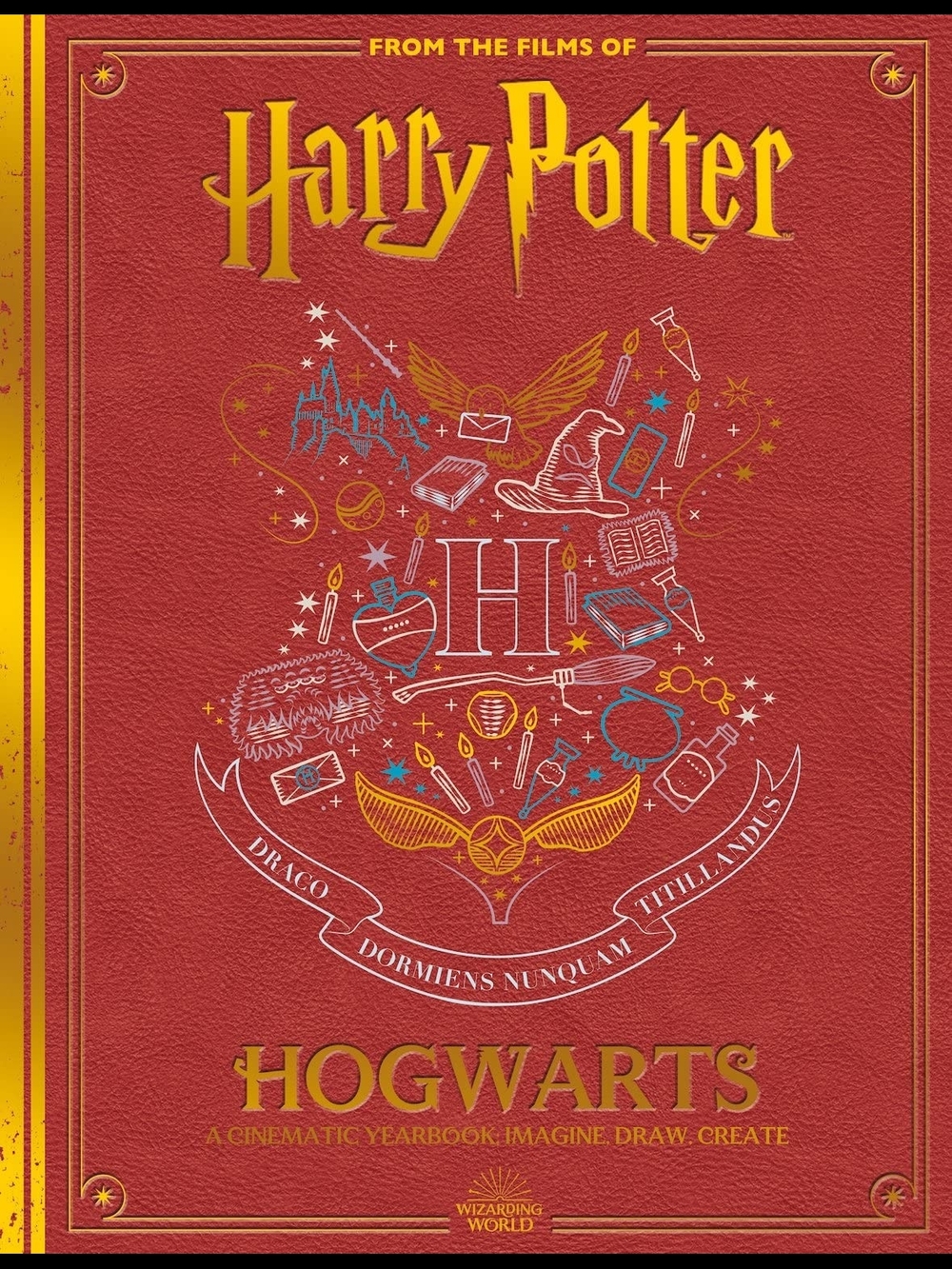 Harry Potter Hogwarts: A Cinematic Yearbook: Imagine, Draw, Create